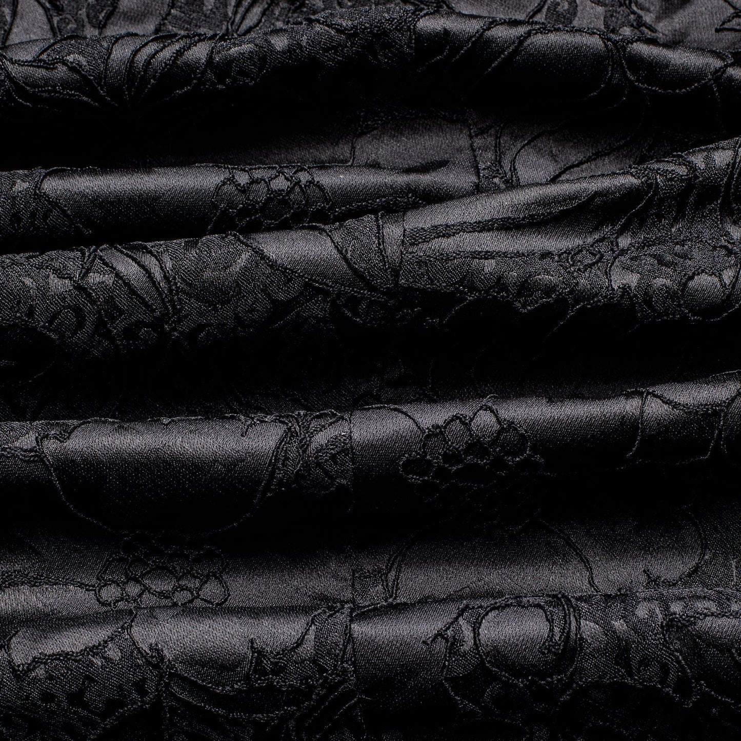 Black Embroidered Floral Tuxedo Jacket tuxedo    - Sophisticated Gentlemen