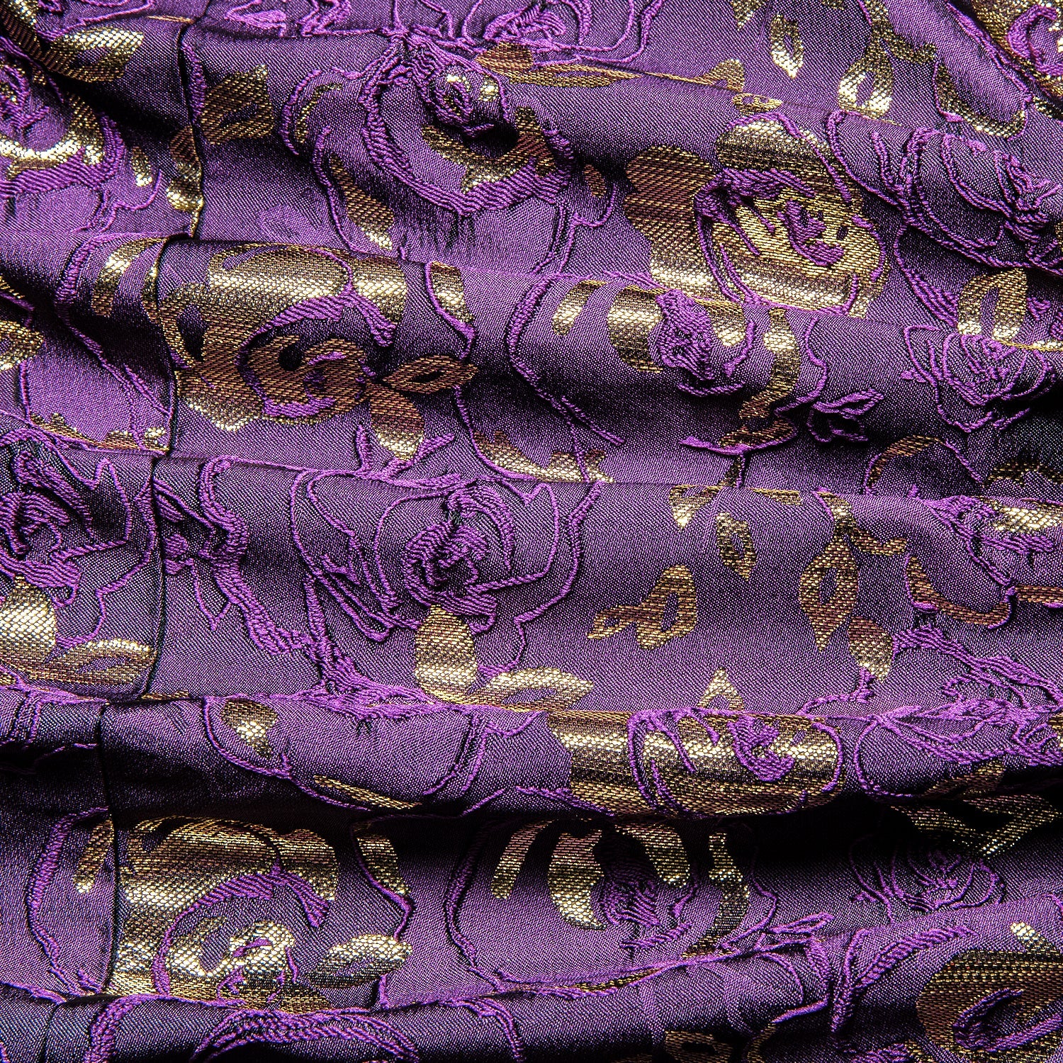 Purple Embroidered Floral Tuxedo Jacket tuxedo    - Sophisticated Gentlemen