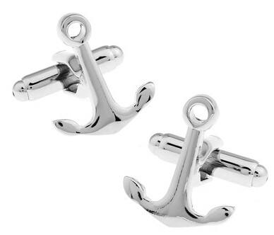 Anchor Cufflinks cufflink    - Sophisticated Gentlemen