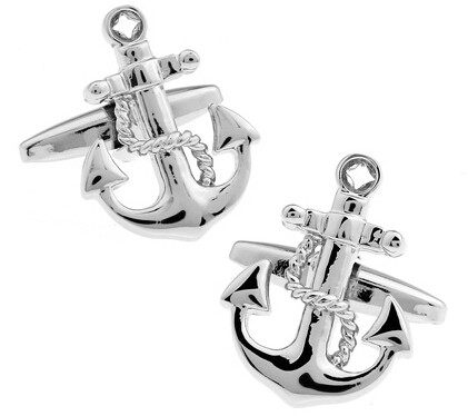 Anchors Aweigh Cufflinks cufflink    - Sophisticated Gentlemen