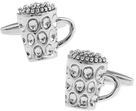 Beer Mug Cufflinks cufflink    - Sophisticated Gentlemen