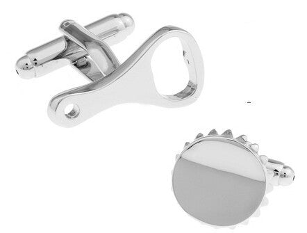 Cap Opener Cufflinks cufflink    - Sophisticated Gentlemen