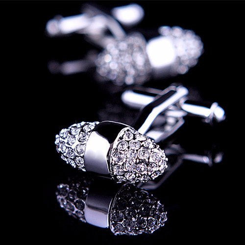 Crystal Egg Cufflinks cufflink    - Sophisticated Gentlemen