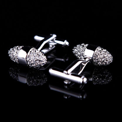 Crystal Egg Cufflinks cufflink    - Sophisticated Gentlemen