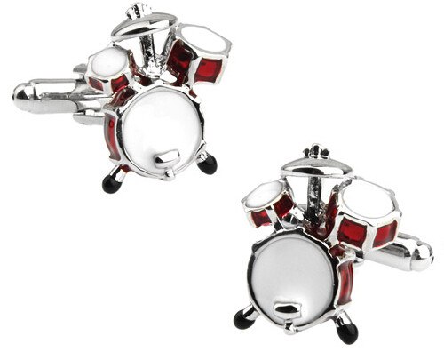 Drum Kit Cufflinks cufflink    - Sophisticated Gentlemen