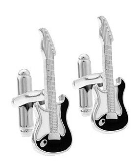 Electric Guitar Cufflinks cufflink    - Sophisticated Gentlemen