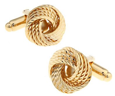 Gold Plated Cufflinks cufflink    - Sophisticated Gentlemen