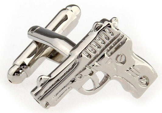 Gun Cufflinks cufflink    - Sophisticated Gentlemen