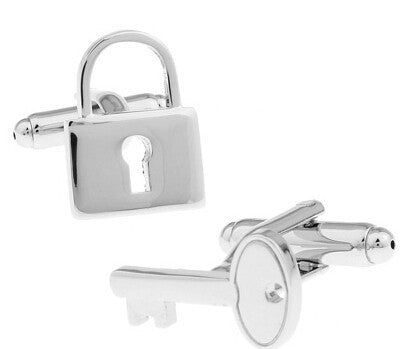 Padlock Cufflinks cufflink    - Sophisticated Gentlemen