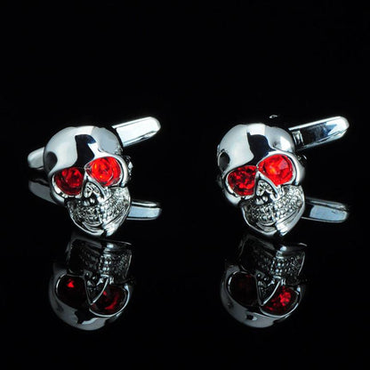 Skull Cufflinks cufflink    - Sophisticated Gentlemen