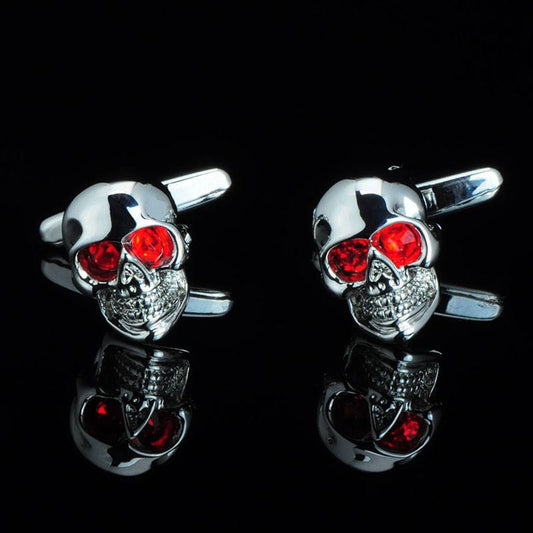 Skull Cufflinks cufflink    - Sophisticated Gentlemen