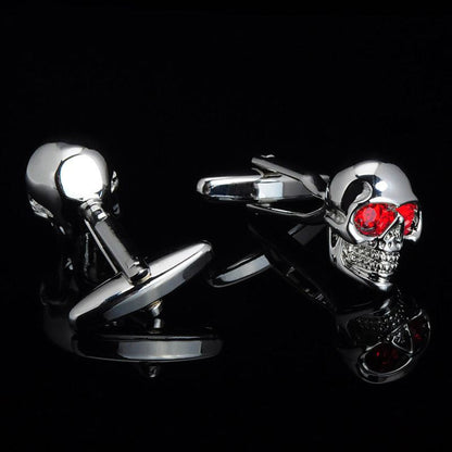 Skull Cufflinks cufflink    - Sophisticated Gentlemen