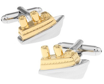 Steamer Cufflinks cufflink    - Sophisticated Gentlemen