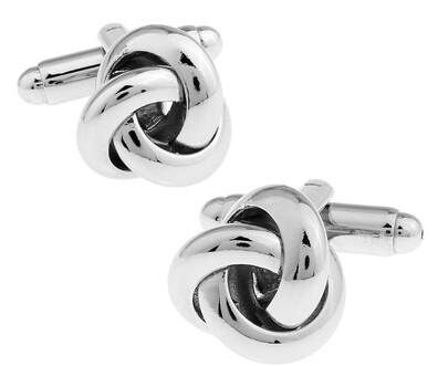 Stunning Love Knot Cufflinks cufflink    - Sophisticated Gentlemen