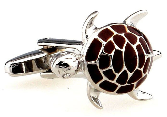 Tortoise Cufflinks cufflink    - Sophisticated Gentlemen
