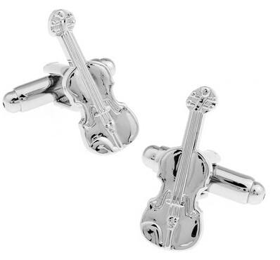 Violin Cufflinks cufflink    - Sophisticated Gentlemen