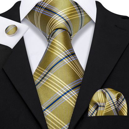 Sunset Gold Premium Tie tie sets - Sophisticated Gentlemen