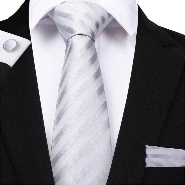 Harmony Tie, Pocket Square and Cufflinks tie sets - Sophisticated Gentlemen