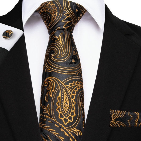 Treasure Map Tie, Pocket Square and Cufflinks tie sets    - Sophisticated Gentlemen